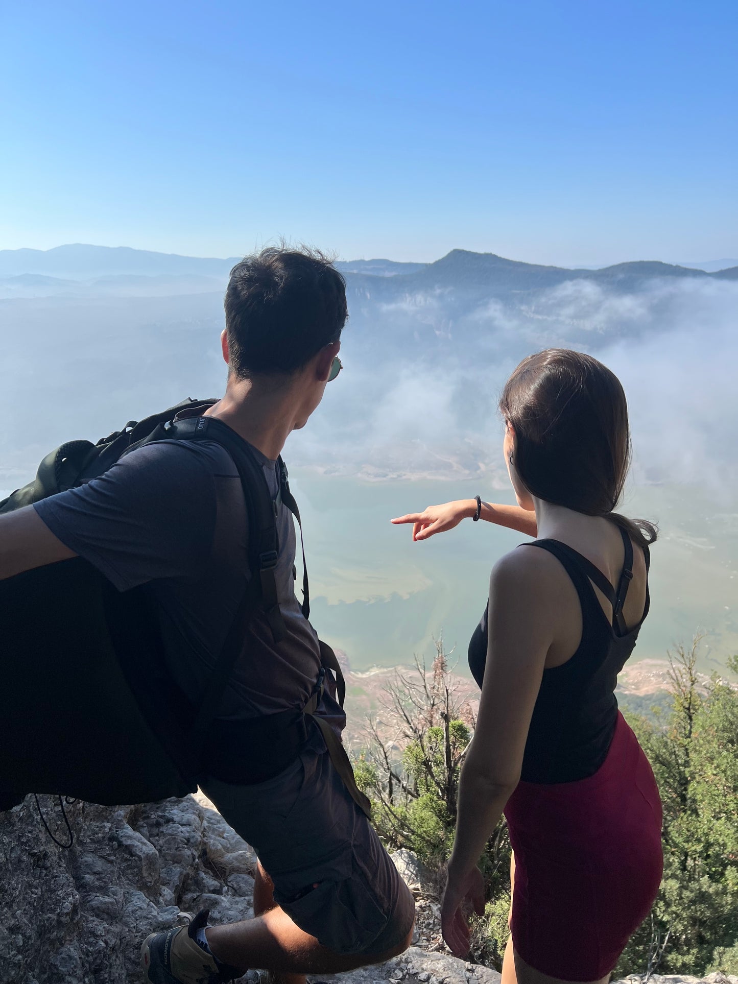 😍 Acantilados de Tavertet y pantano de Sau 🦅