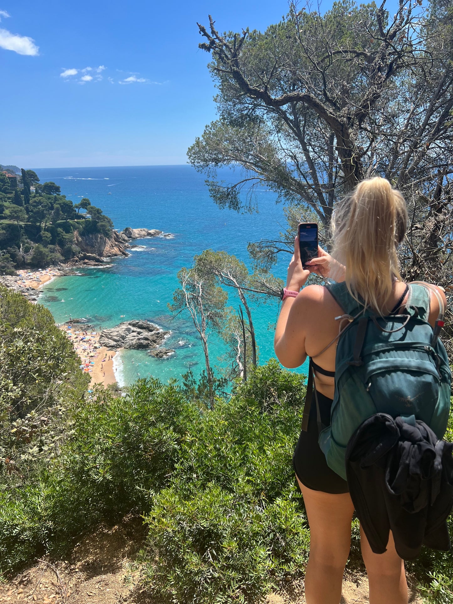 🚅 EN TREN ☀️ Calas turquesas: Blanes - Lloret de Mar 🌊 Fácil-Intermedio 14km 💪 ➸ 🗓️ Domingo, 10.08.25