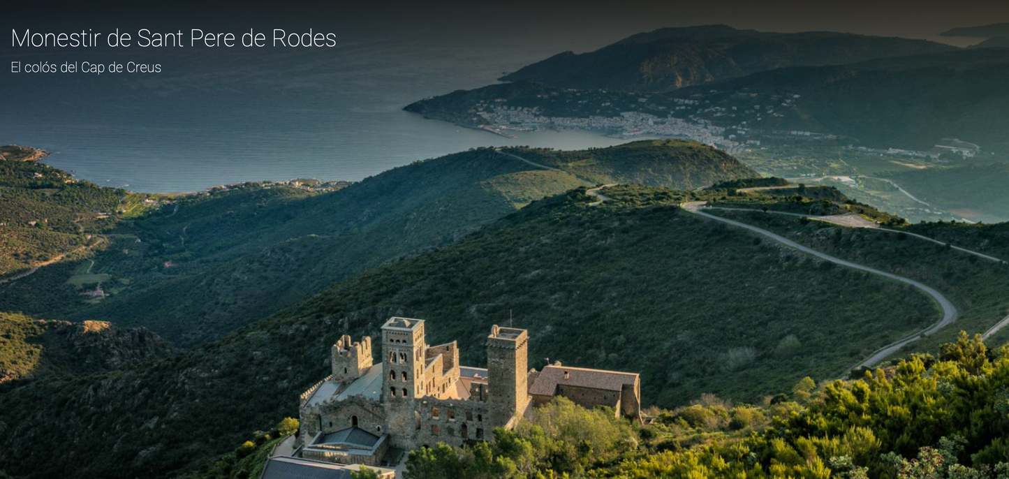 🚅 TREN 🏰 St. Pere de Rodes: Monasterio del Mediterráneo 🏝️ Intermedio 💪🏽 ➸ 🗓️ Domingo, 01.03.26