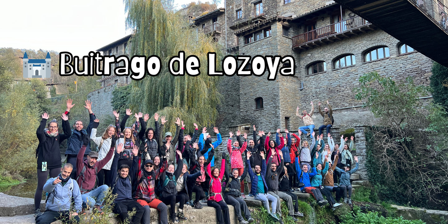 🚌 BUS URBANO 🏰 Medieval Buitrago de Lozoya ⚔️ Fácil 12km 💪🏽 ➸ 🗓️ Sábado, 25.04.26
