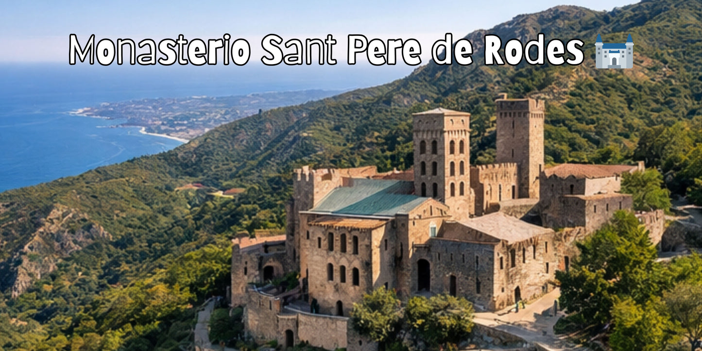 🚅 TREN 🏰 St. Pere de Rodes: Monasterio del Mediterráneo 🏝️ Intermedio 💪🏽 ➸ 🗓️ Domingo, 01.03.26