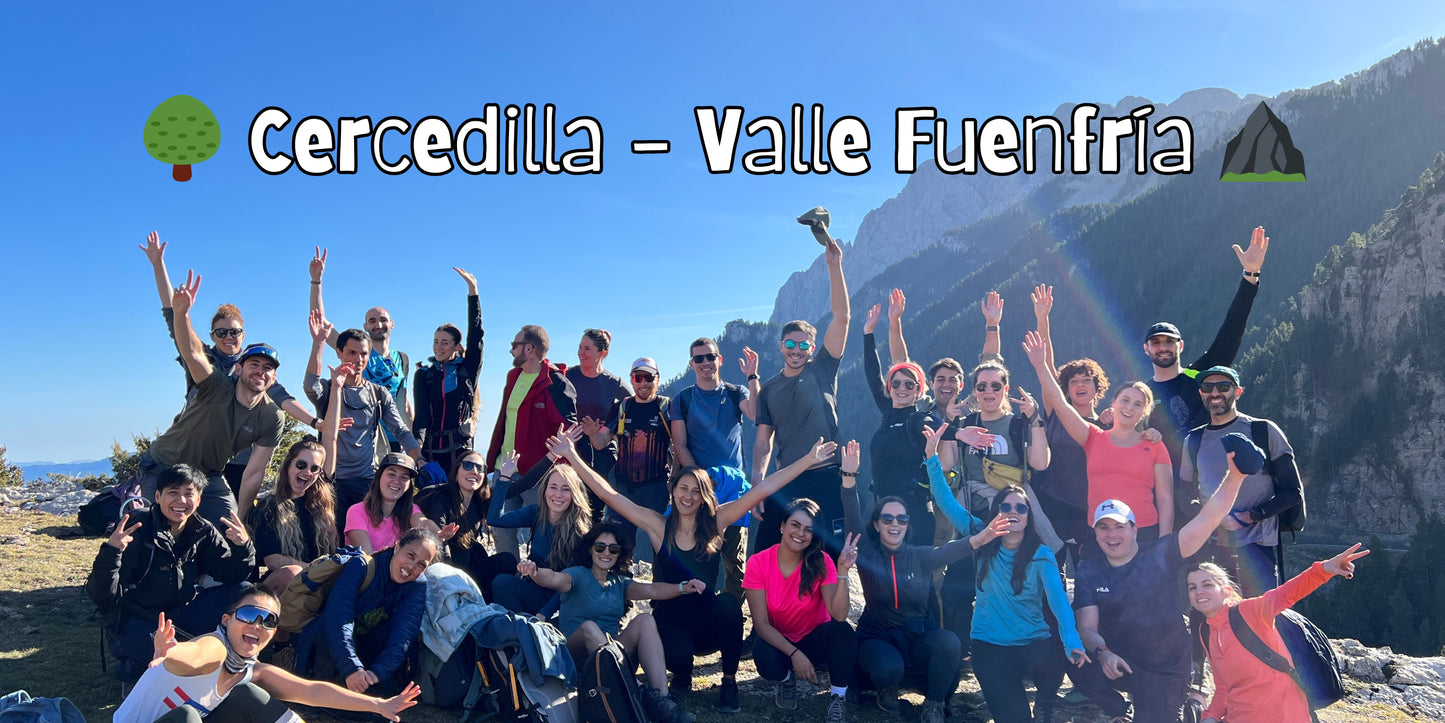 🚅 TREN 🌳 Cercedilla - Valle de la Fuenfría ⛰️ Fácil, 14km 💪🏽 ➸ 🗓️ Sábado, 28.02.26