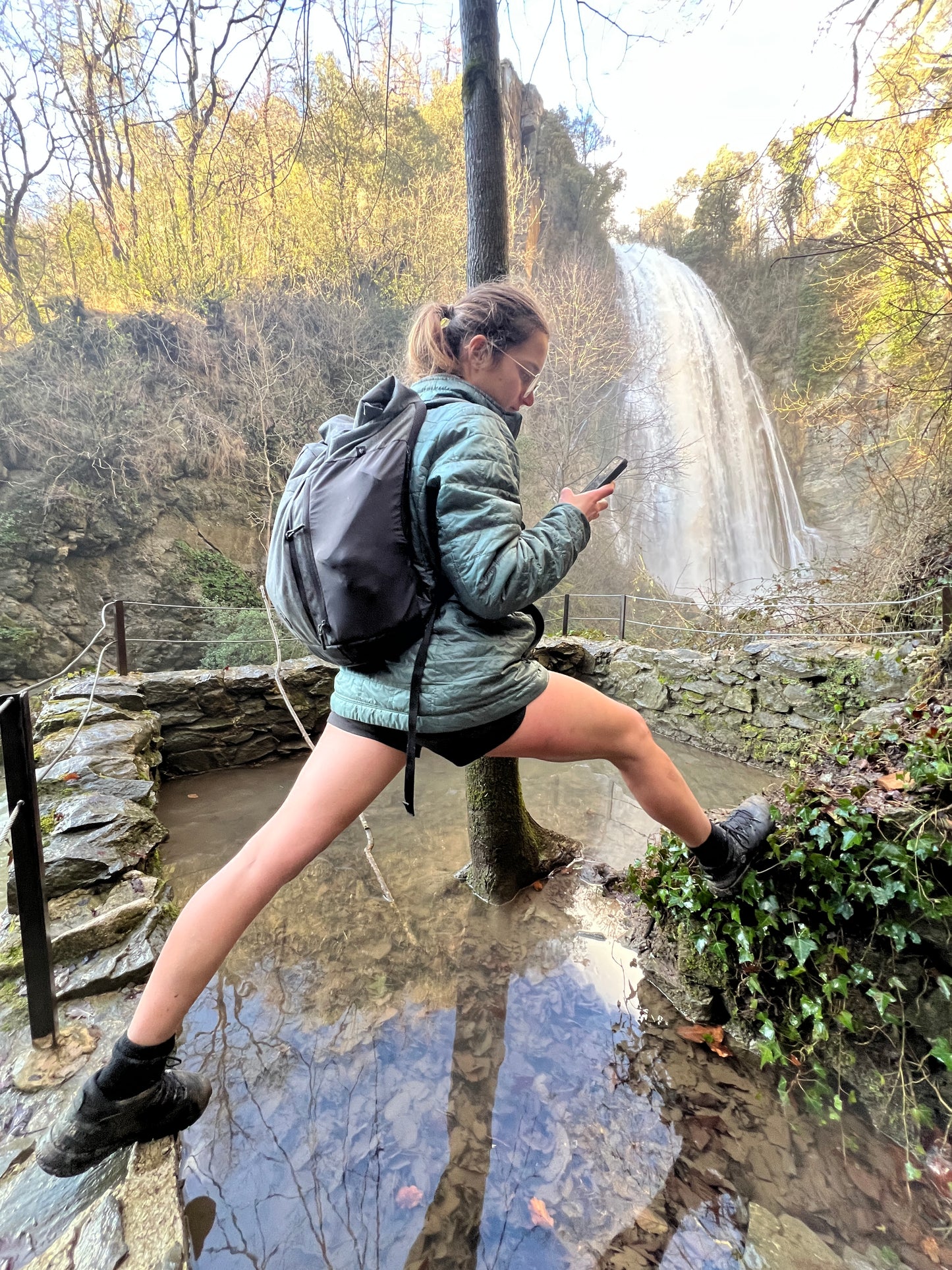 🚅 TREN 🌊 Salt del Mir: La Cascada mágica de Catalunya 🧚🏼‍♂️  Intermedio 17km 💪 ➸ 🗓️ Domingo, 11.01.26