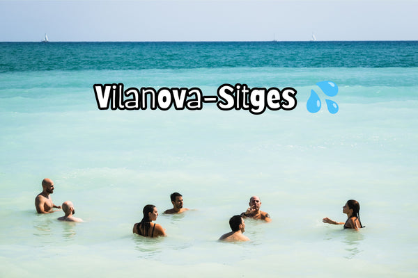 Beautiful coastal route Vilanova - Sitges
