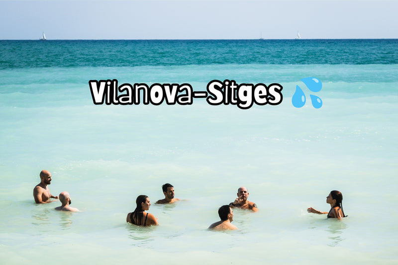 Beautiful coastal route Vilanova - Sitges