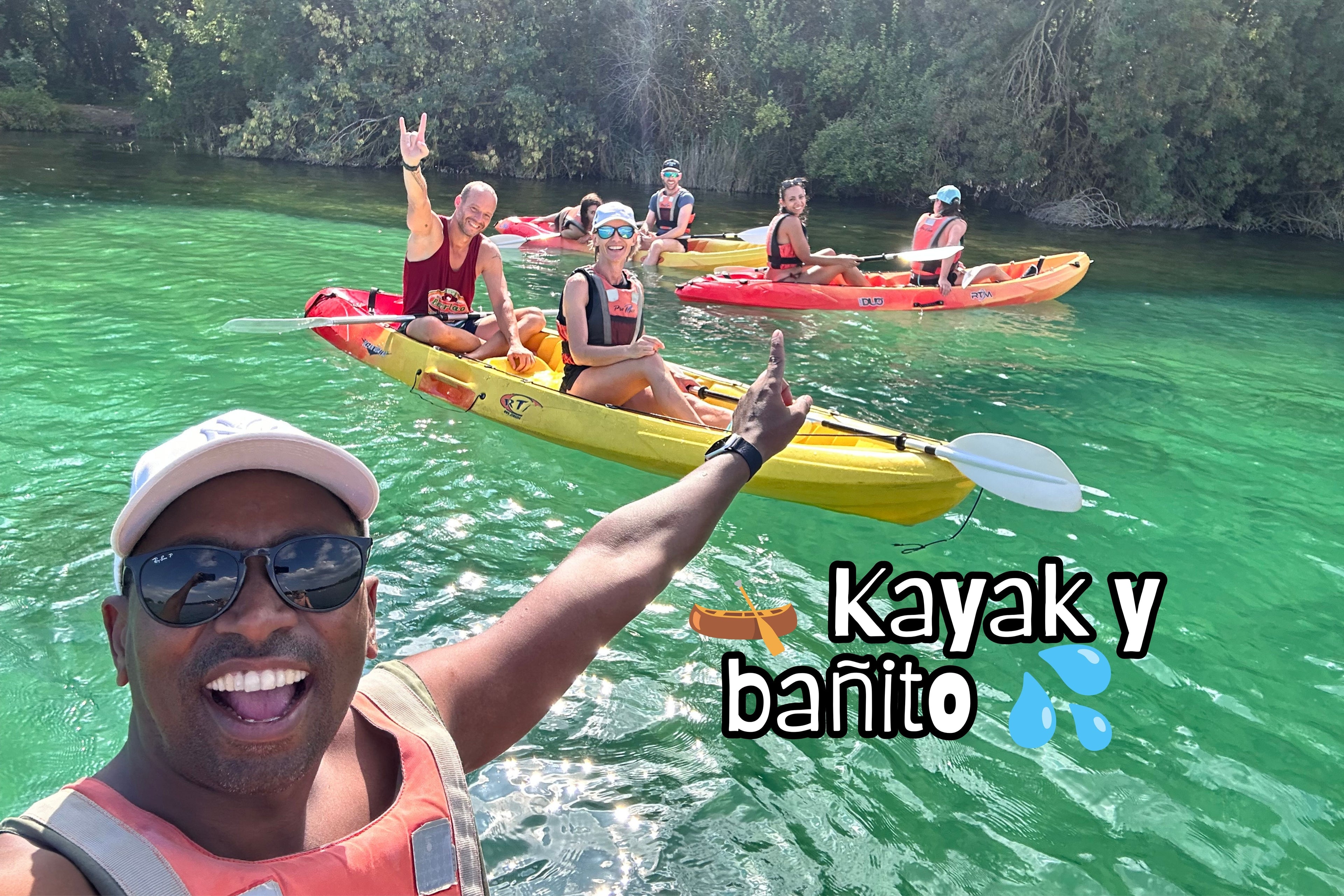 Planazo de verano: ruta, kayak y bañito