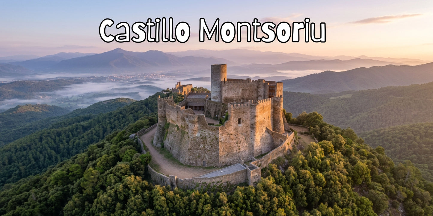 🚅 TREN 🏰 Breda - Castillo Montsoriu ⚔️ Fácil-Intermedio 💪🏽 ➸ 🗓️