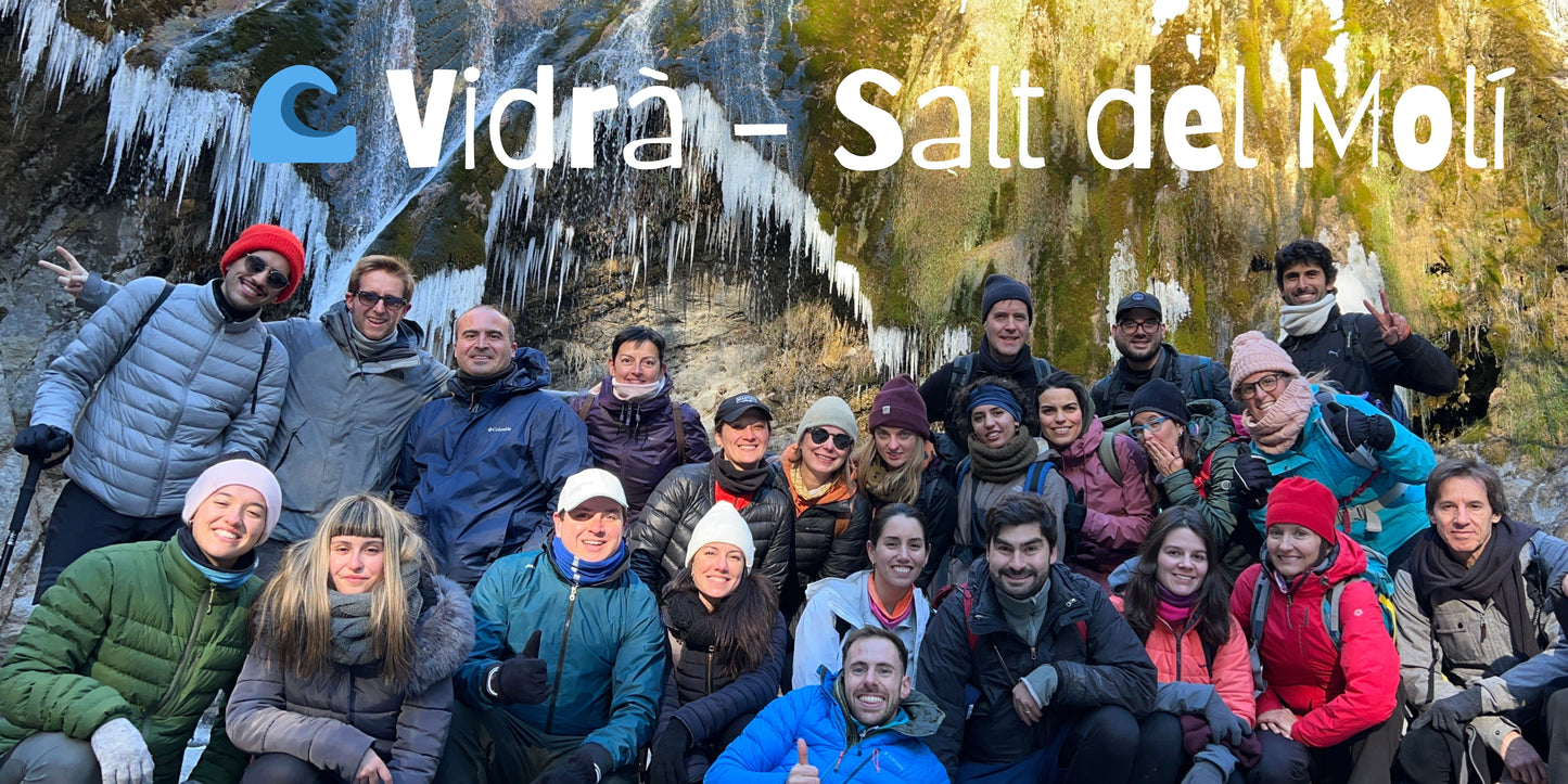 😍 Espléndido Vidrà, Cascada Molí y vista Pirineos 🦅 Intermedio 💪🏾 ➸ 🗓️ Sábado, 10.01.26