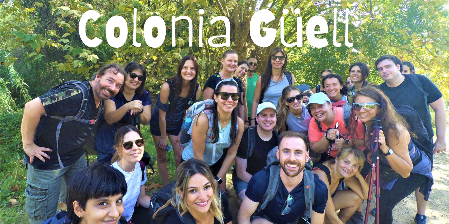 🙋🏻 45-65 años 🚅 TREN 🌳 Mítica Colonia Güell - Oeste de Barcelona 💚 Intermedio 💪🏽 ➸ 🗓️ Sábado, 17.01.26